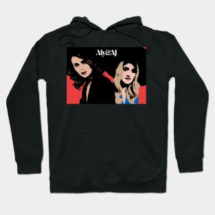 aly and aj style pop art Hoodie